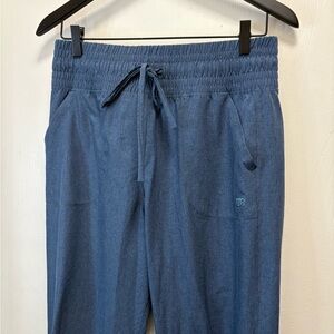 Albion Blue Jogger Sweatpants with Elastic Waistband